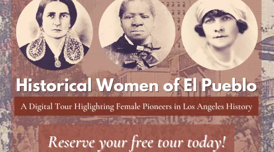 Women's History Tour Flyer