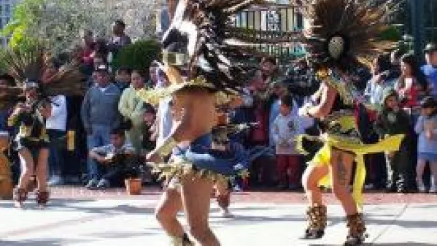 feather head dress