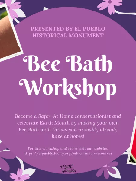 Bee Bath Workshop Flyer